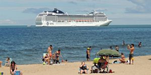 Uruguay impidió descenso de 3.000 pasajeros de un crucero en Punta del Este