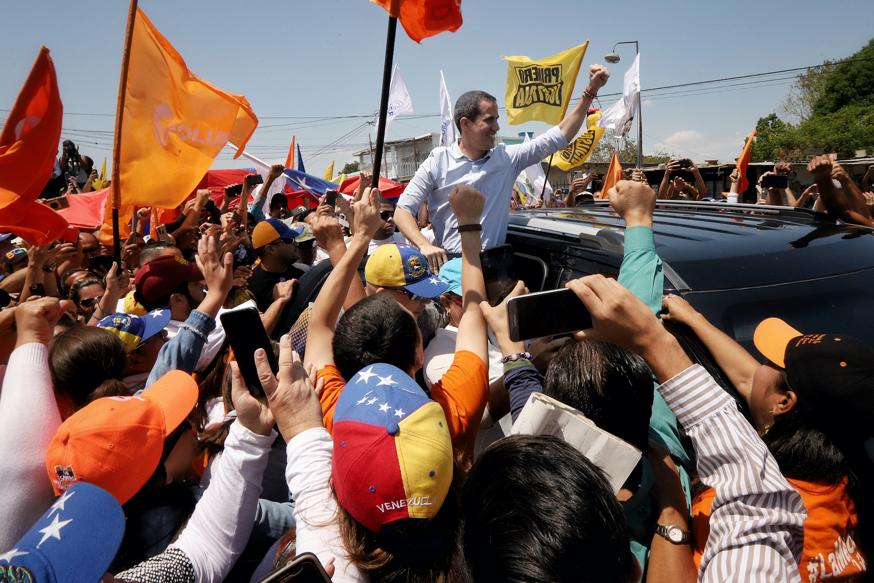 Guaidó agradeció la fuerza de Lara: Estamos poniendo el pecho y acompañado las luchas de nuestra gente