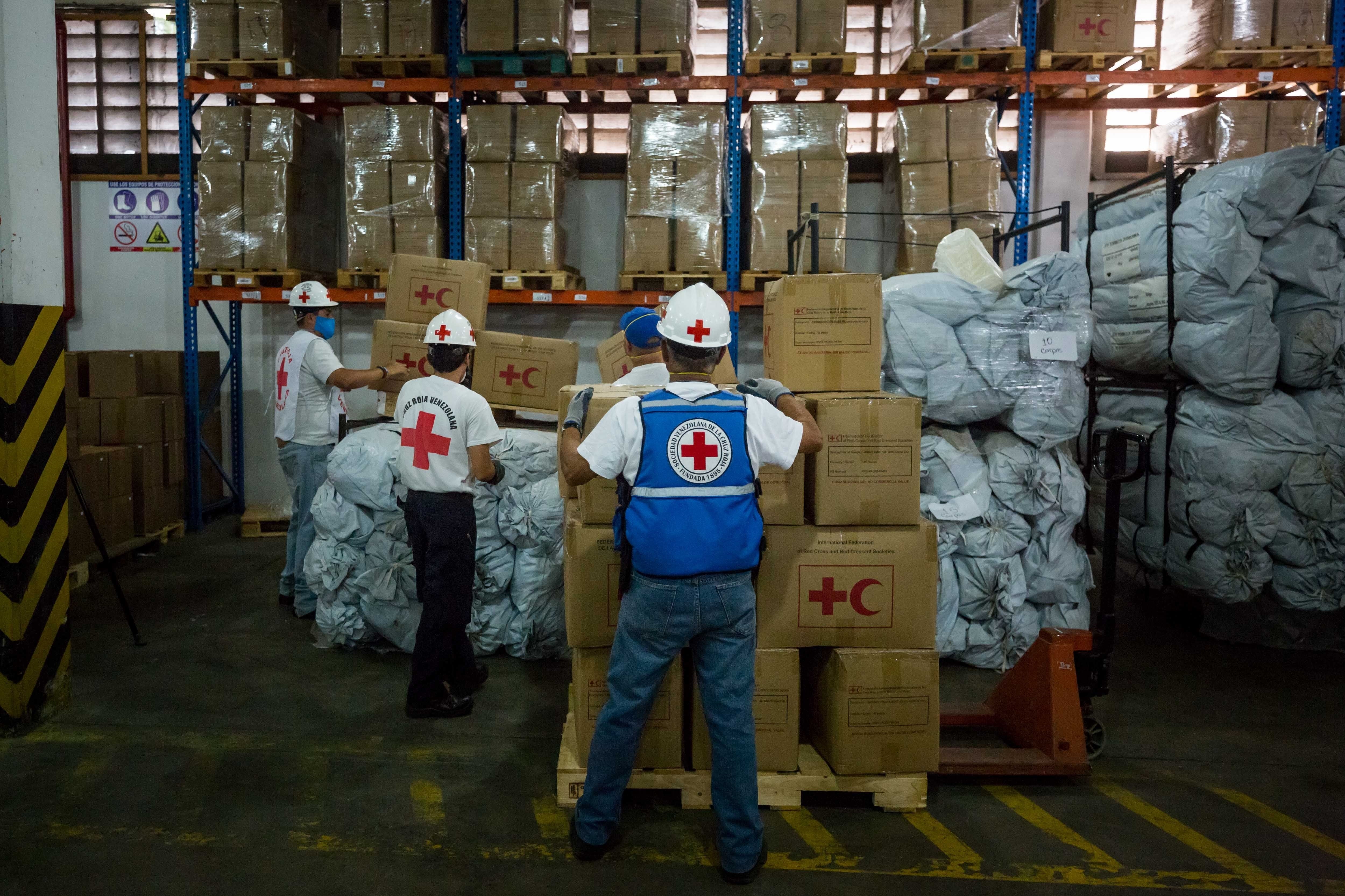 Cruz Roja apoyó a más de 440 mil personas en Venezuela durante el último año
