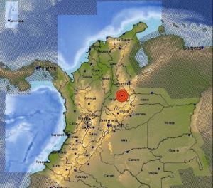 Se registró sismo de magnitud 4.8 en Colombia este #16May