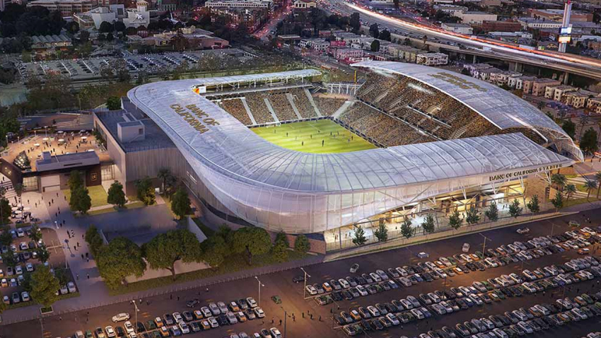 LAFC buscará nuevo nombre para el estadio Banc of California