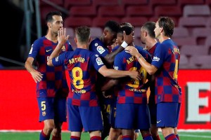 Ansu Fati y Messi sellaron victoria del Barcelona ante Leganés
