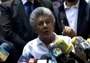 Ramos Allup retó a Bernabé Gutiérrez a acudir a la sede de AD y ejecutar la sentencia del TSJ de Maduro