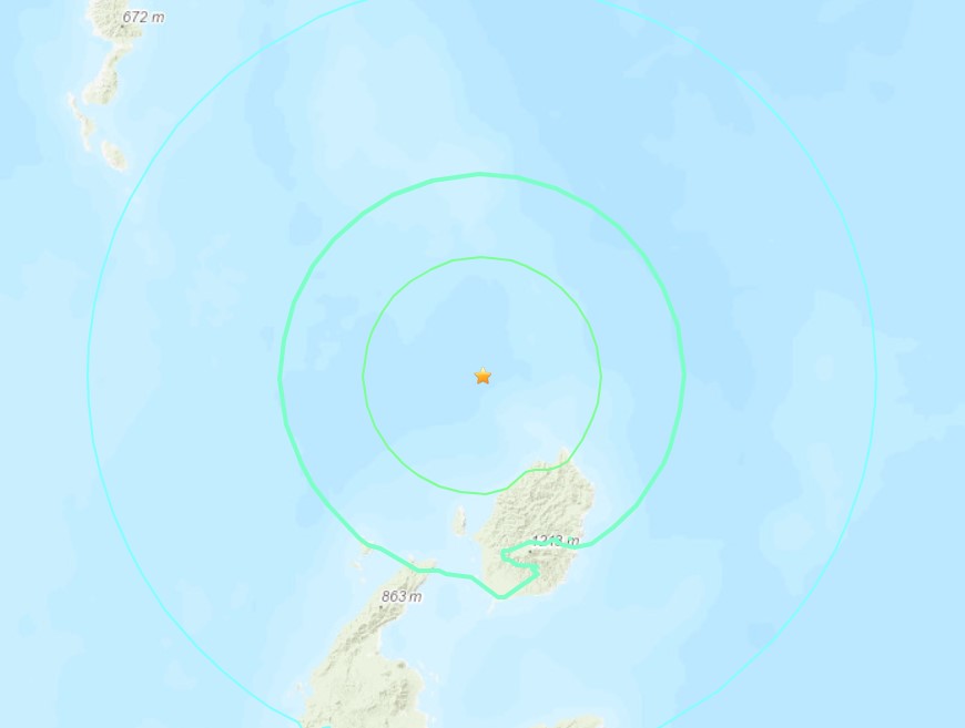 Fuerte sismo de 6,4 frente a las costas de Indonesia