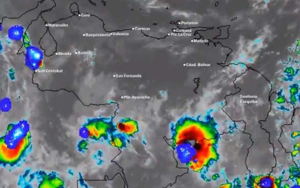 El estado del tiempo en Venezuela este jueves #4Jun, según el Inameh