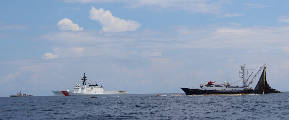 Buque guardacostas de EEUU que abordó al pesquero venezolano, regresa a su base luego de patrullar en el Caribe