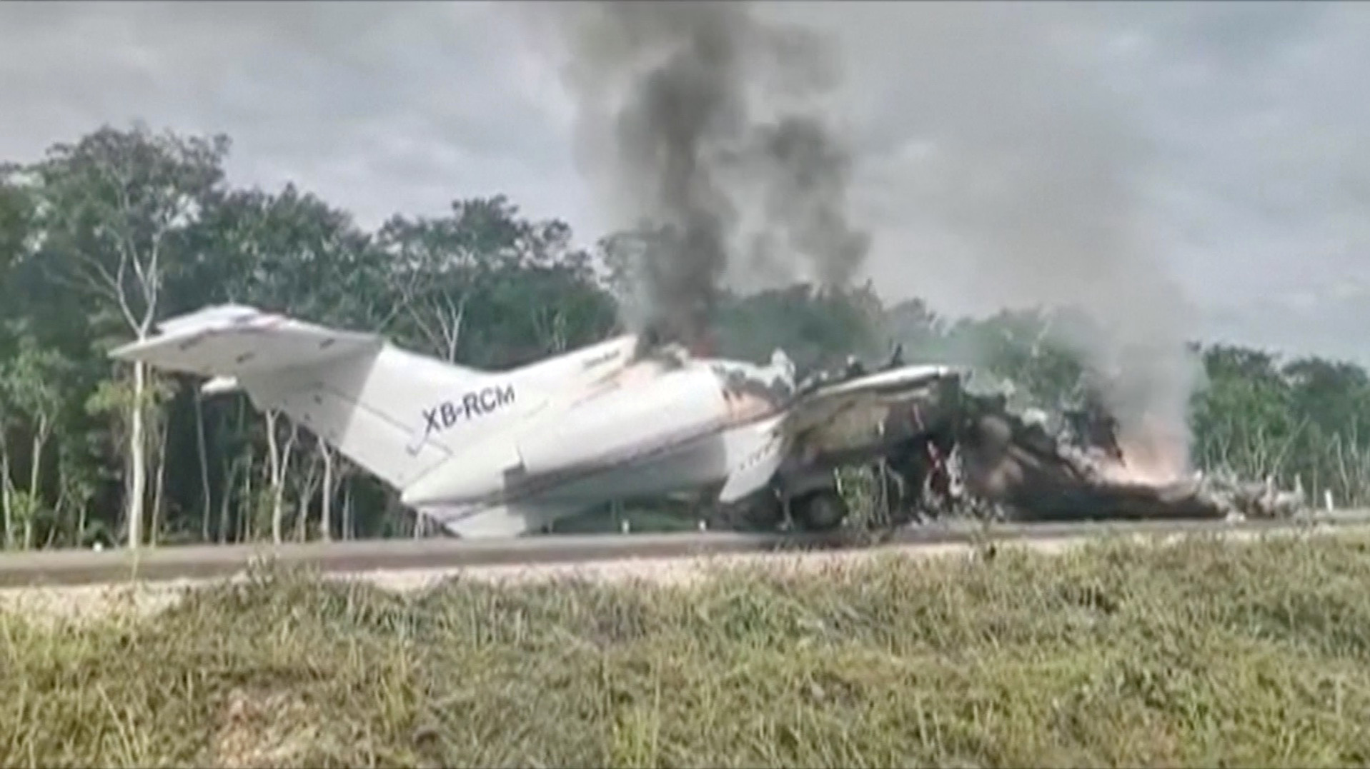 Aeronave derribada en México llevaba casi 400 kilos de cocaína