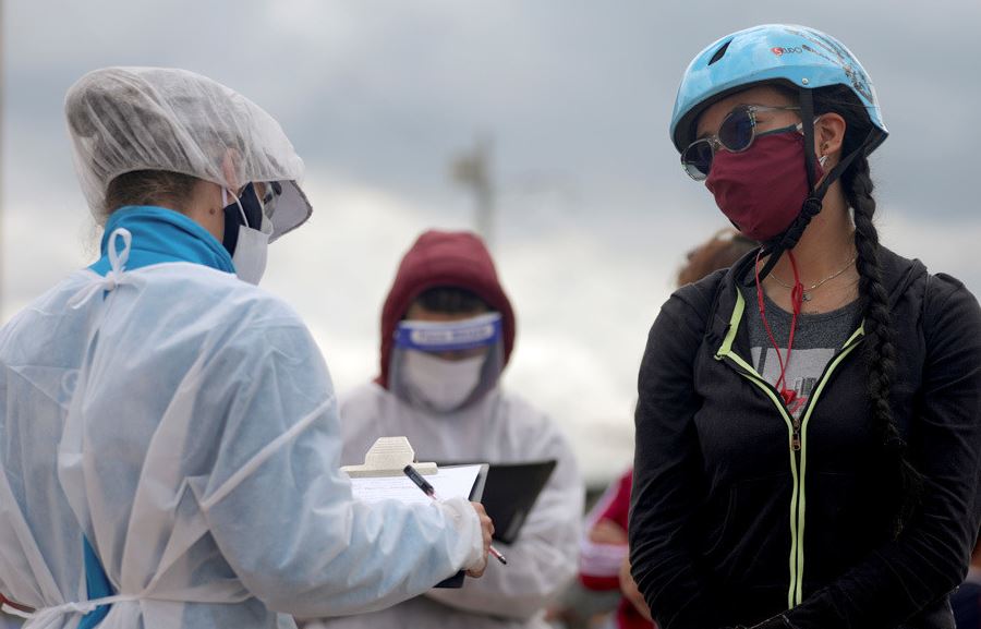 Colombia registró fuerte caída en el reporte diario de casos por coronavirus
