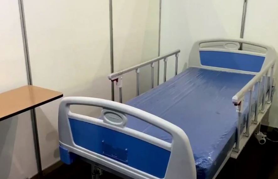 La FOTO: Así lucen las camas para pacientes de Covid-19 en los cubículos del Poliedro de Caracas