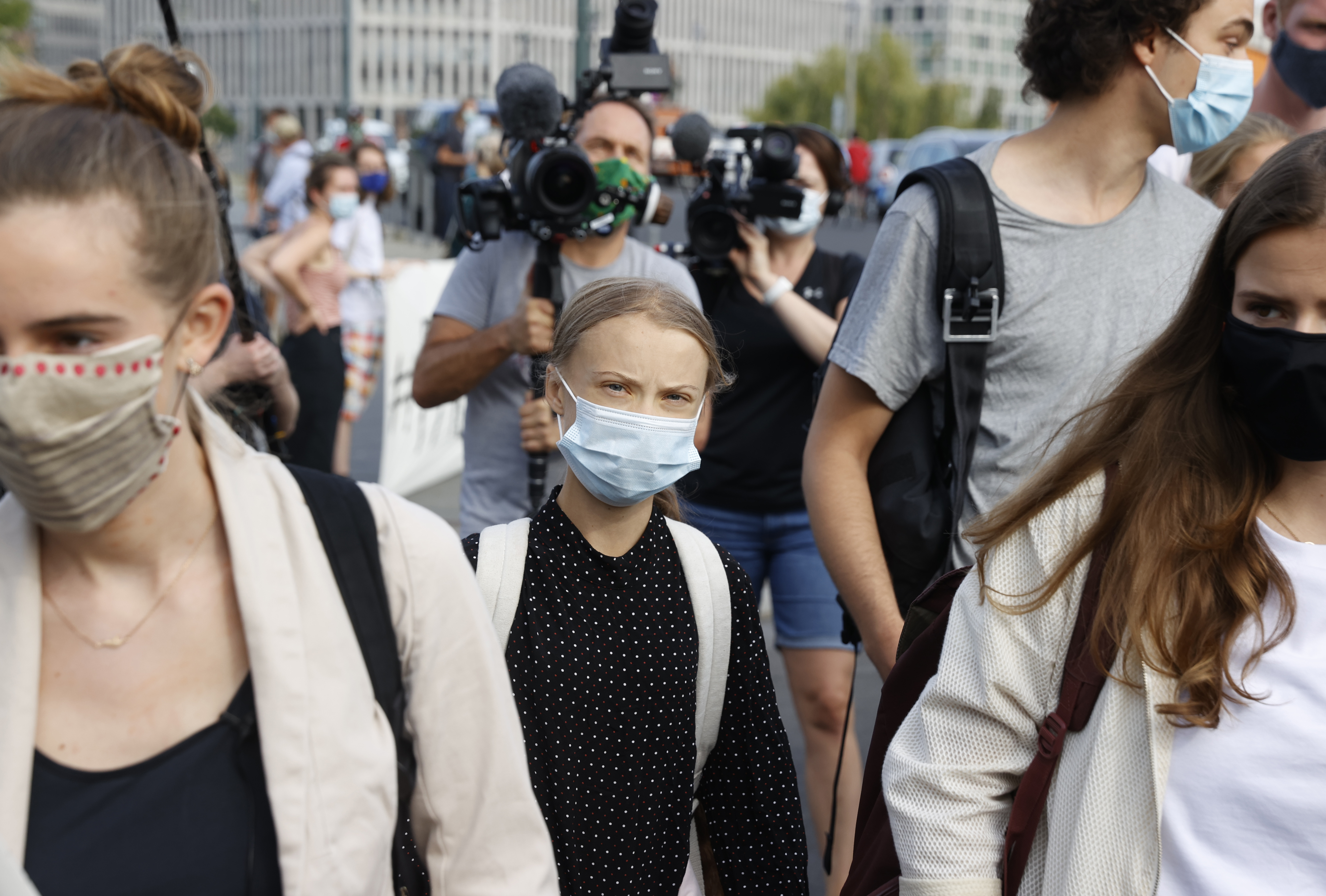 Greta Thunberg se reúne con Merkel y denuncia la “inactividad política” mundial frente al cambio climático