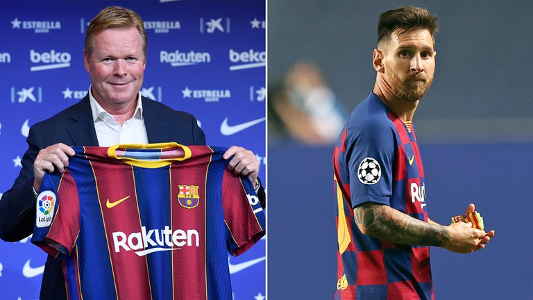 Ronald Koeman rompe el silencio sobre la “posible” marcha de Leo Messi del Barcelona
