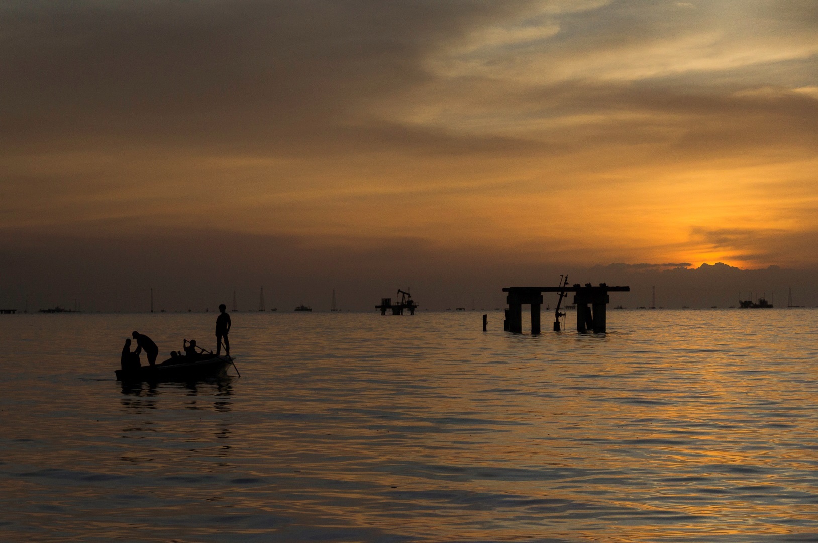 El ecocidio en el Lago de Maracaibo está acabando con la vida de varias especies (FOTO)