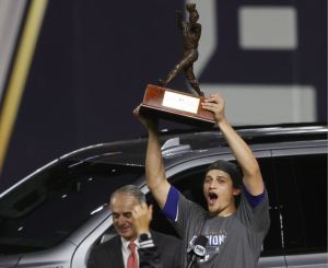 Corey Seager se llevó el premio MVP de la Serie Mundial