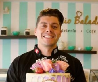 Ignacio Baladán un chef pastelero que arrasa en las redes sociales