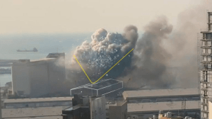 Estudio detalló paso a paso cómo se produjo la explosión en el puerto de Beirut (VIDEO)