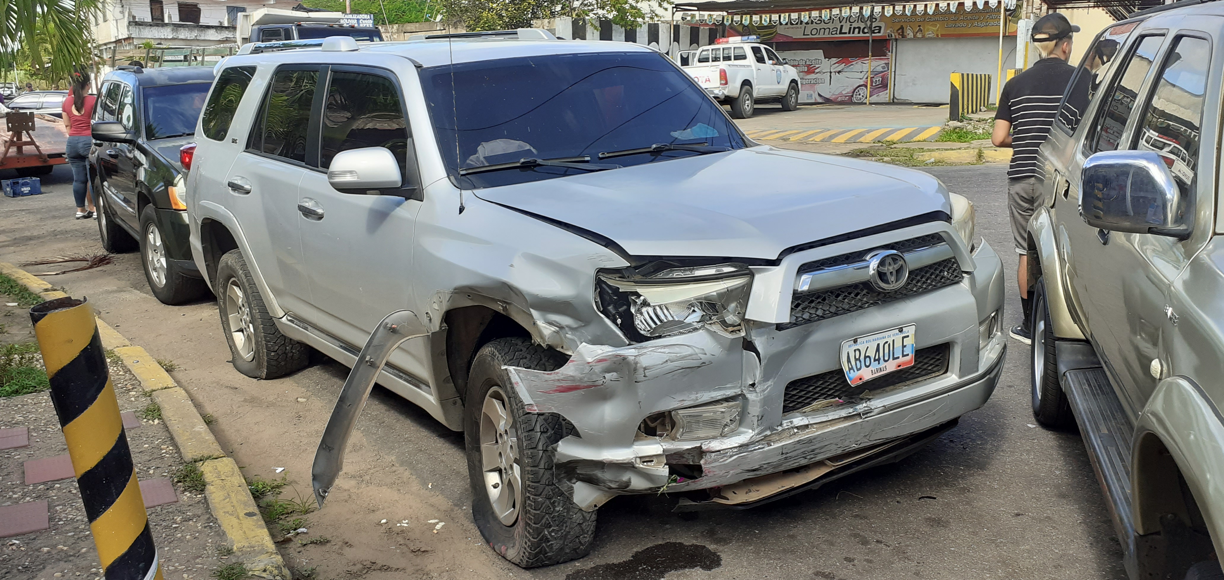 Niño de tres años resultó herido en Bolívar luego que conductor ebrio chocara contra tres vehículos