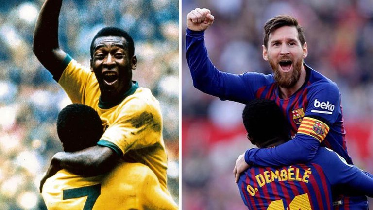 Las 10 cosas que Leo Messi y Pelé tienen en común