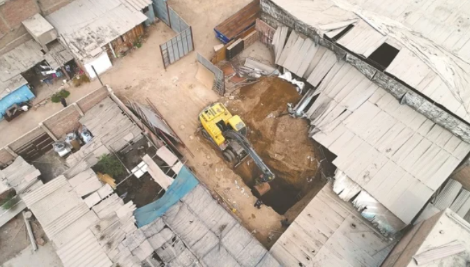 Venezolanos están involucrados en la construcción de un sofisticado túnel en una prisión de Perú (VIDEO)