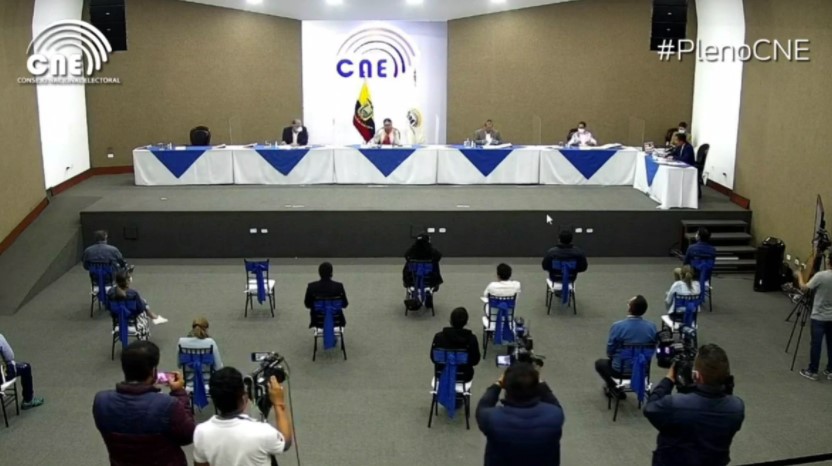 Elecciones Ecuador 2021: El CNE no aprobó el informe para el recuento de votos