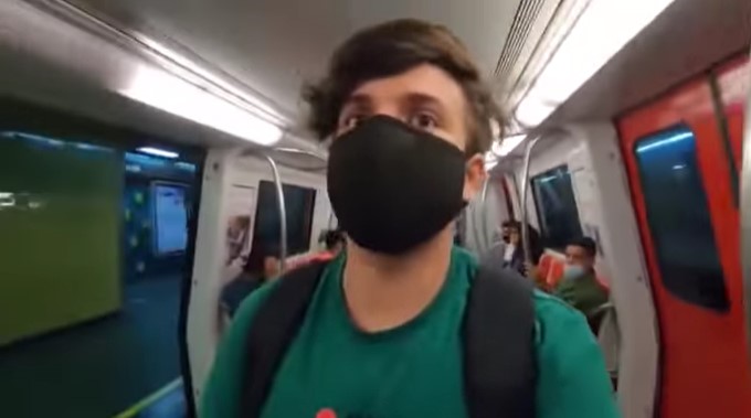 Este es el VIDEO por el que detuvieron al youtuber “Fogonix” tras manejar el Metro de Caracas
