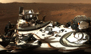 Nasa publicó FOTO panorámica de Marte capturada por el Perseverance