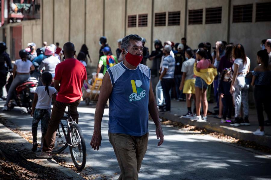 Venezuela sumó más de mil 300 nuevos casos de Covid-19, con epicentro en Carabobo