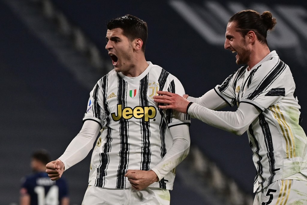 La Juventus prolonga la cesión del delantero español Morata hasta 2022