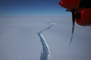 Un iceberg más grande que la ciudad de Nueva York se desprendió en la Antártida
