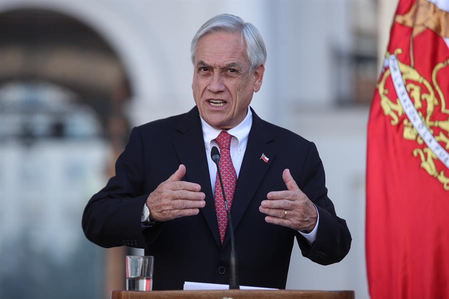 Piñera anunció el fin del estado de excepción en Chile por la pandemia el próximo #30Sep