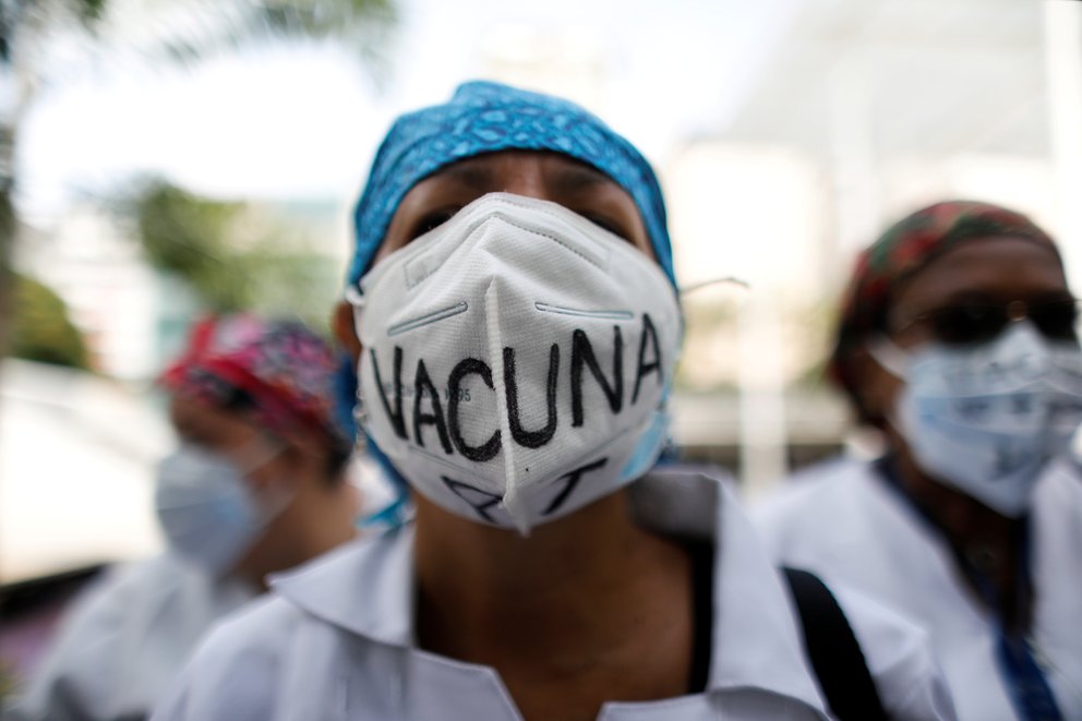 Venezuela en el último lugar con población vacunada contra el Covid-19