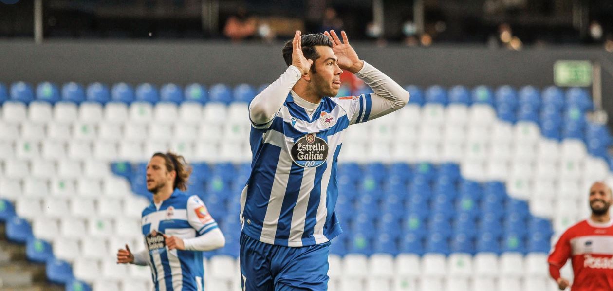 El criollo Nicolás “Miku” Fedor selló la victoria del Deportivo La Coruña