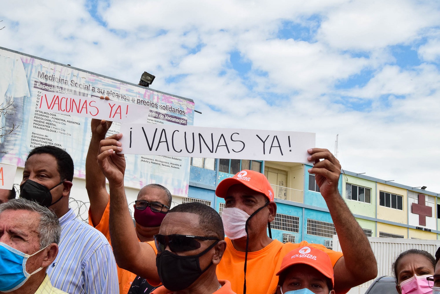 Trabajadores zulianos exigen vacunas para todos los venezolanos y mejores salarios