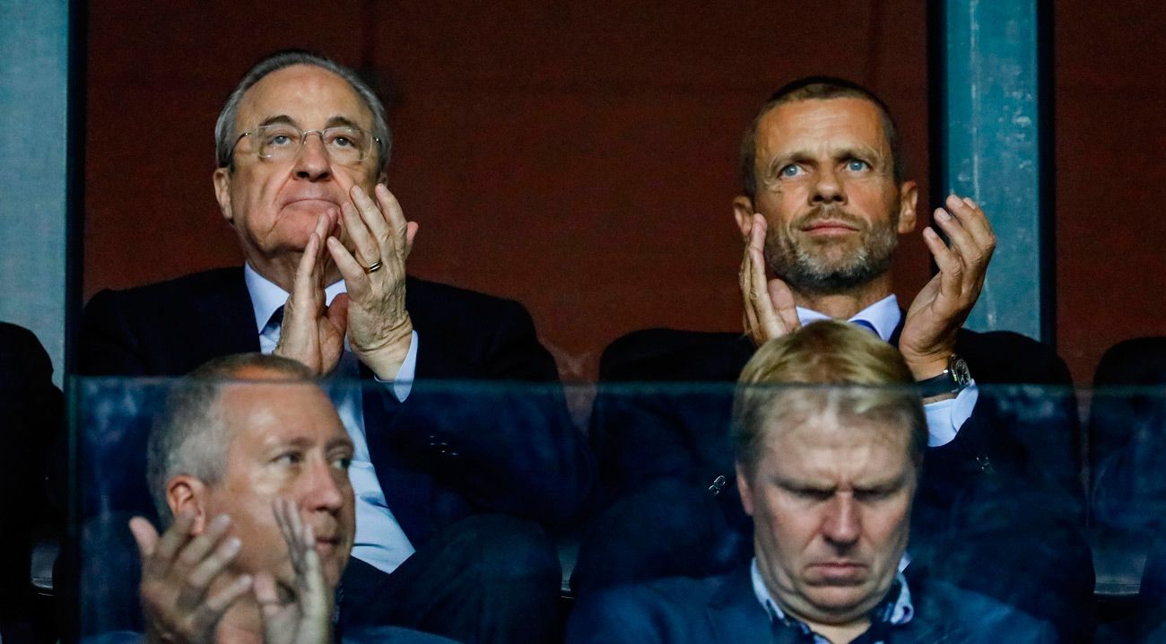 El presidente de la Uefa carga contra Florentino Pérez: Quiere un mandatario “obediente”, no uno como yo