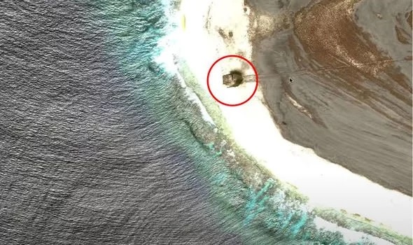 Youtuber detecta el “accidente de un ovni” en Google Maps en una isla remota (FOTOS)