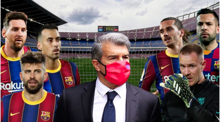 Cuáles jugadores del Barça se irán y qué pasará con los “pesos pesados”