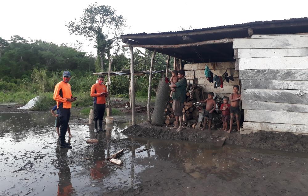 Lluvias desbordaron el río Guanare afectando a 23 familias y más de 500 hectáreas