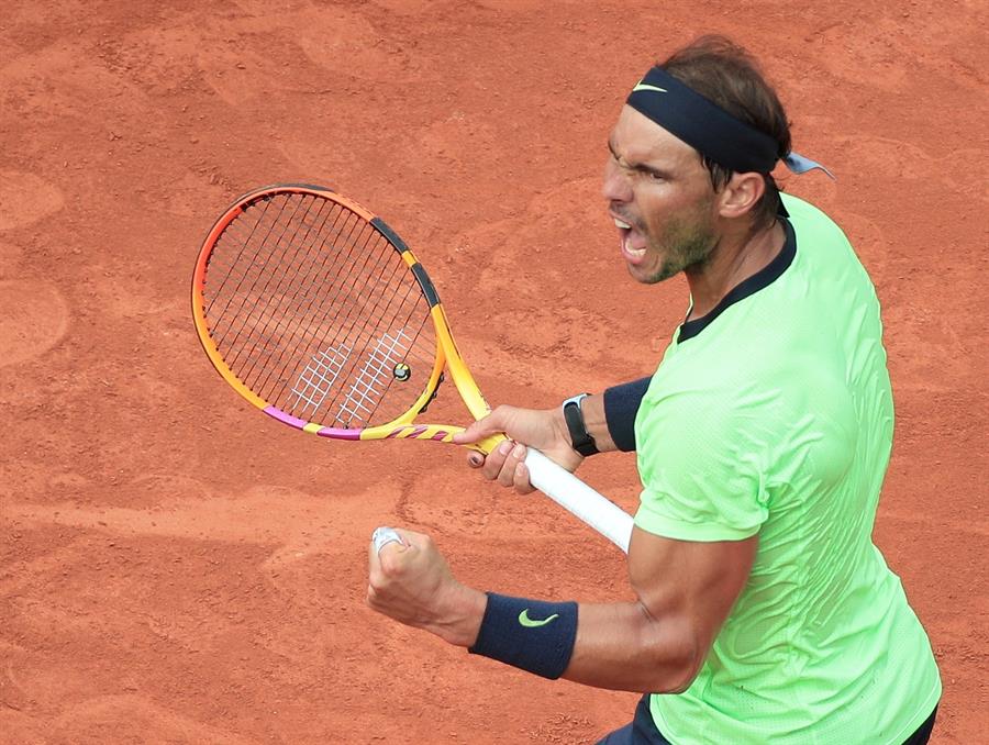 Nadal consiguió su pase a los octavos de final en Roland Garros