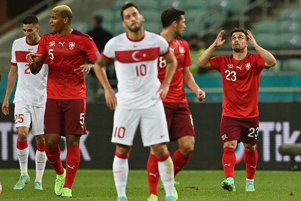 Con doblete de Shaqiri a Turquía, Suiza busca avanzar en la Eurocopa