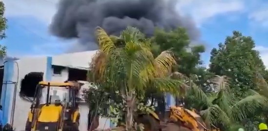 Mueren al menos 18 personas al incendiarse una fábrica de productos químicos en la India (Videos)