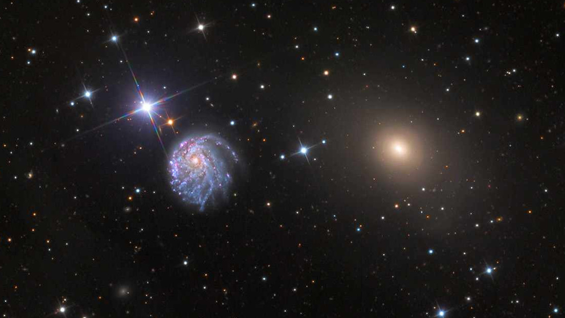 Telescopio Hubble captó una galaxia espiral inusualmente retorcida (Foto)