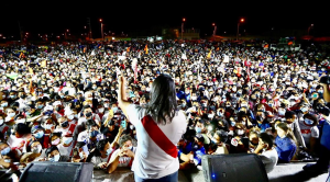 Keiko Fujimori cerró su campaña pidiendo salvar a Perú del comunismo