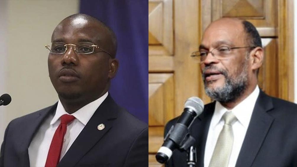 Claude Joseph y Ariel Henry las dos cabezas de mando en Haití que se pelean el puesto de primer ministro