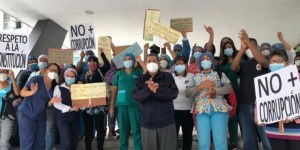 “La salud es importante”: Trabajadores de la Maternidad Concepción Palacios exigieron salarios dignos #6Jul