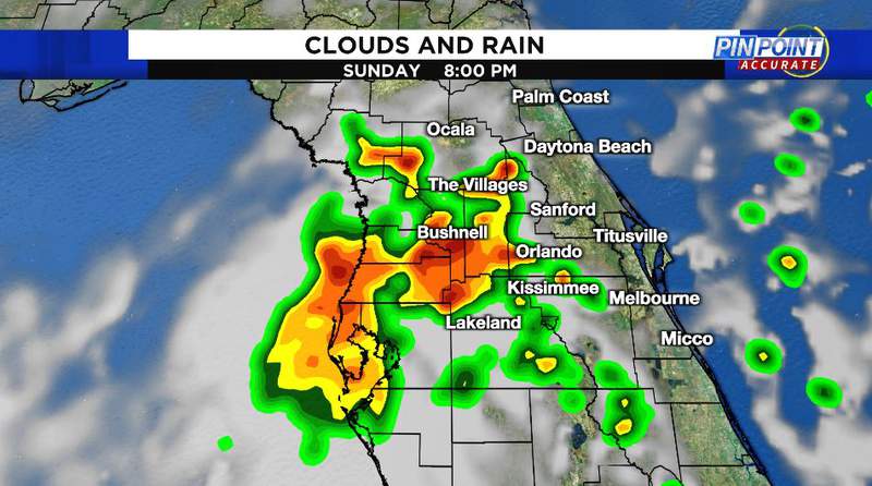 Alertan que fuertes tormentas llegarán a Orlando este #11Jul