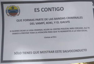 Chavismo extendió salvoconductos para perdonar a criminales de la Cota 905
