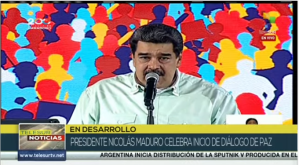 “Estás acabado”: Mientras Maduro “dialoga” en México, en Venezuela ataca a Guaidó (VIDEO)