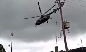EN VIDEO: Caída del helicóptero en el que viajaba un secretario de Gobierno de México