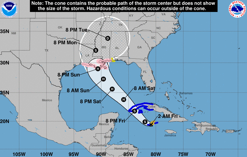 Tormenta tropical Ida se aproxima a Cuba mientras se fortalece rumbo a EEUU