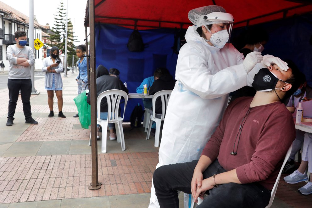 Colombia sumó más de mil 700 nuevos casos de coronavirus