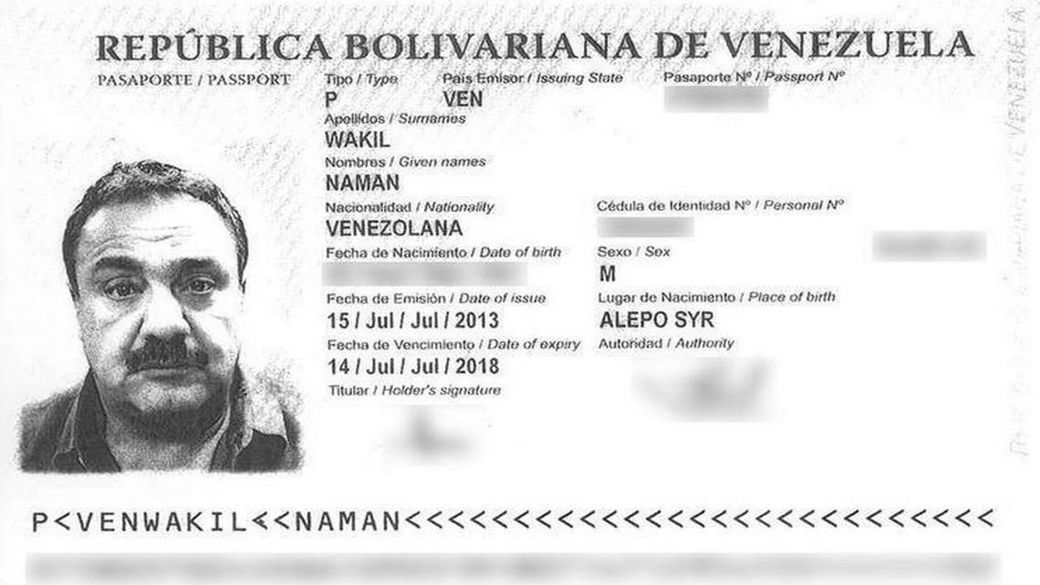 La acusación de EEUU contra Naman Wakil, empresario vinculado al régimen de Maduro (Documento)